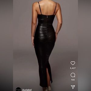 Jlux Label Midi black dress